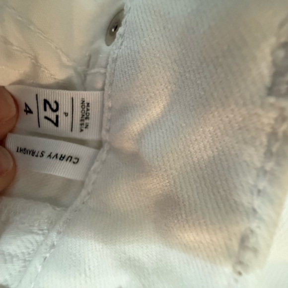 Ann Taylor Loft White Jeans Size 27/4 P - Picture 4 of 4